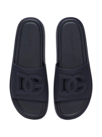 Logo-embossed cut-out slides