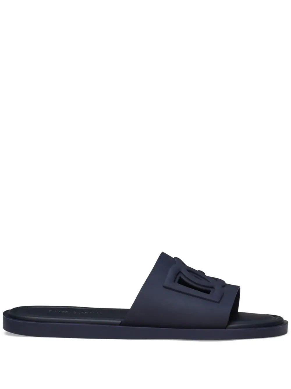Logo-embossed cut-out slides