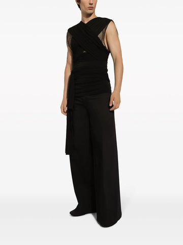 wide-leg trousers