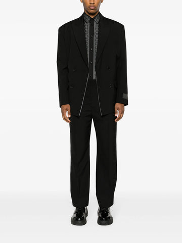 Barocco print cotton shirt