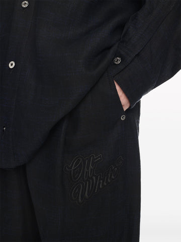 wide leg linen trousers