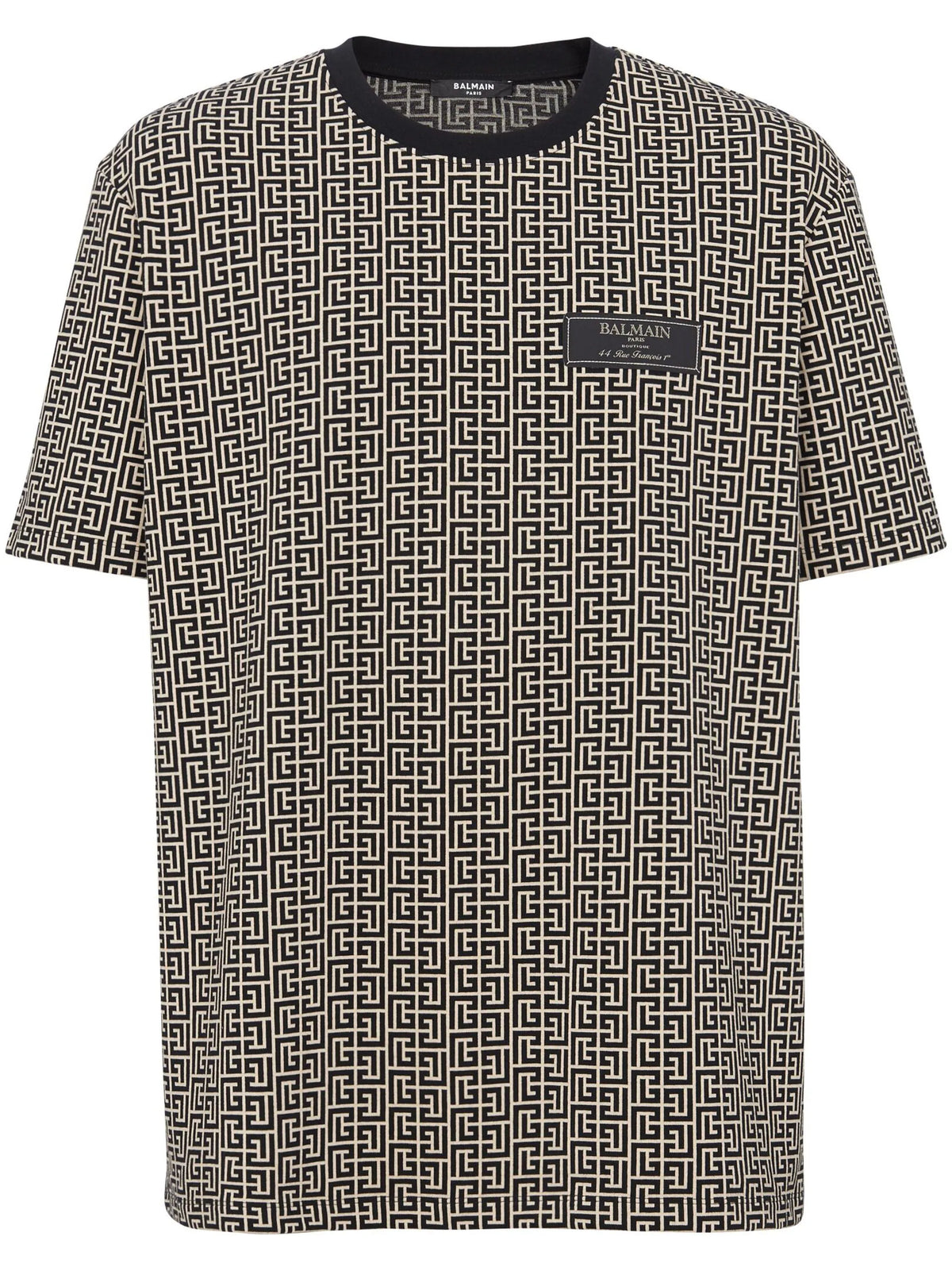 monogram jacquard T-shirt