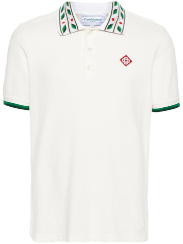 Laurel organic cotton polo shirt
