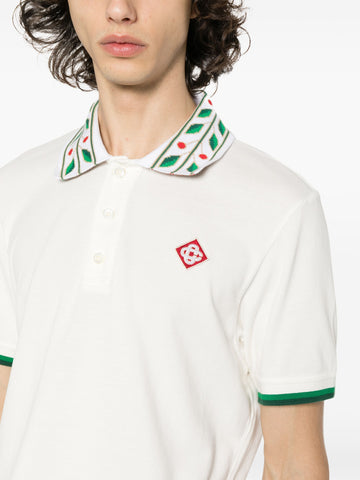 Laurel organic cotton polo shirt