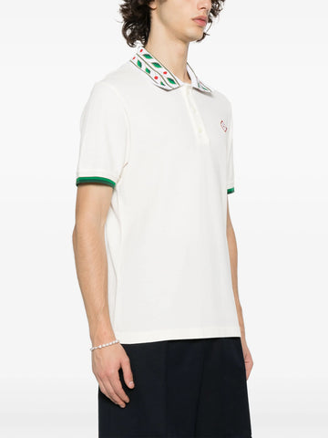 Laurel organic cotton polo shirt