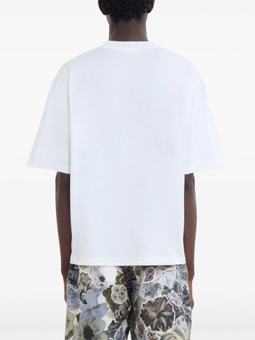 floral Print cotton T-shirt