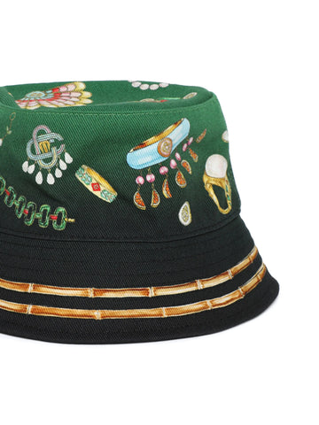 La Boite A Bijoux-print bucket hat