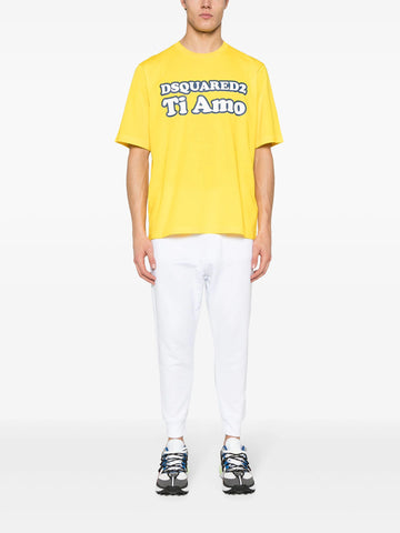 Skater logo-print T-shirt