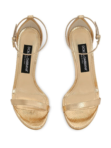 Keira 105mm leather sandals