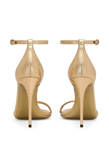 Keira 105mm leather sandals