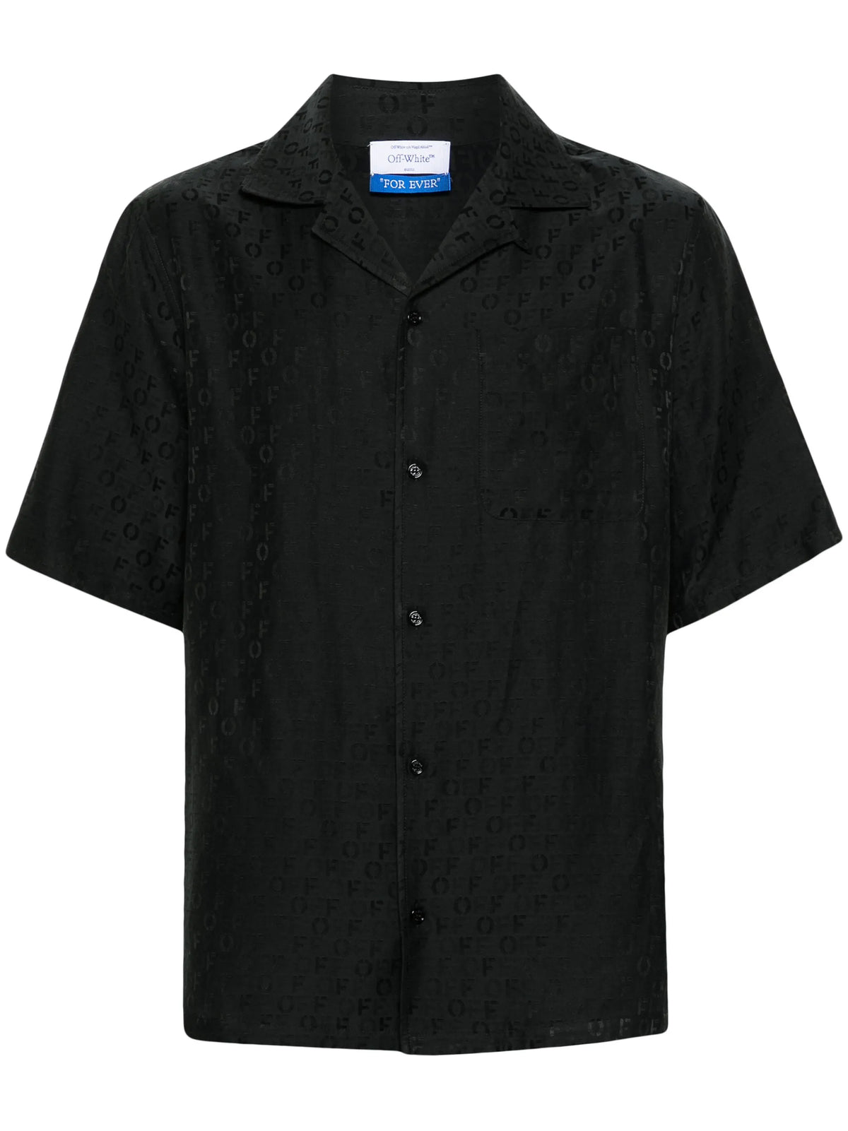 monogram jacquard shirt