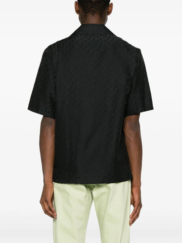 monogram jacquard shirt