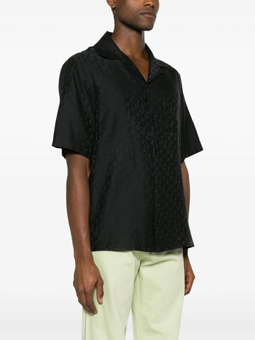 monogram jacquard shirt