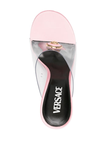 Alia 120mm satin mules