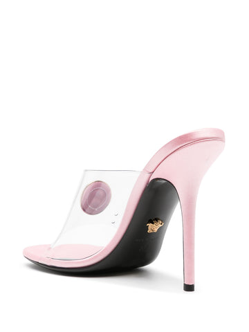 Alia 120mm satin mules