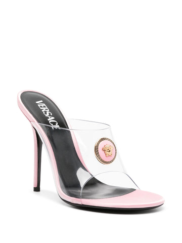Alia 120mm satin mules