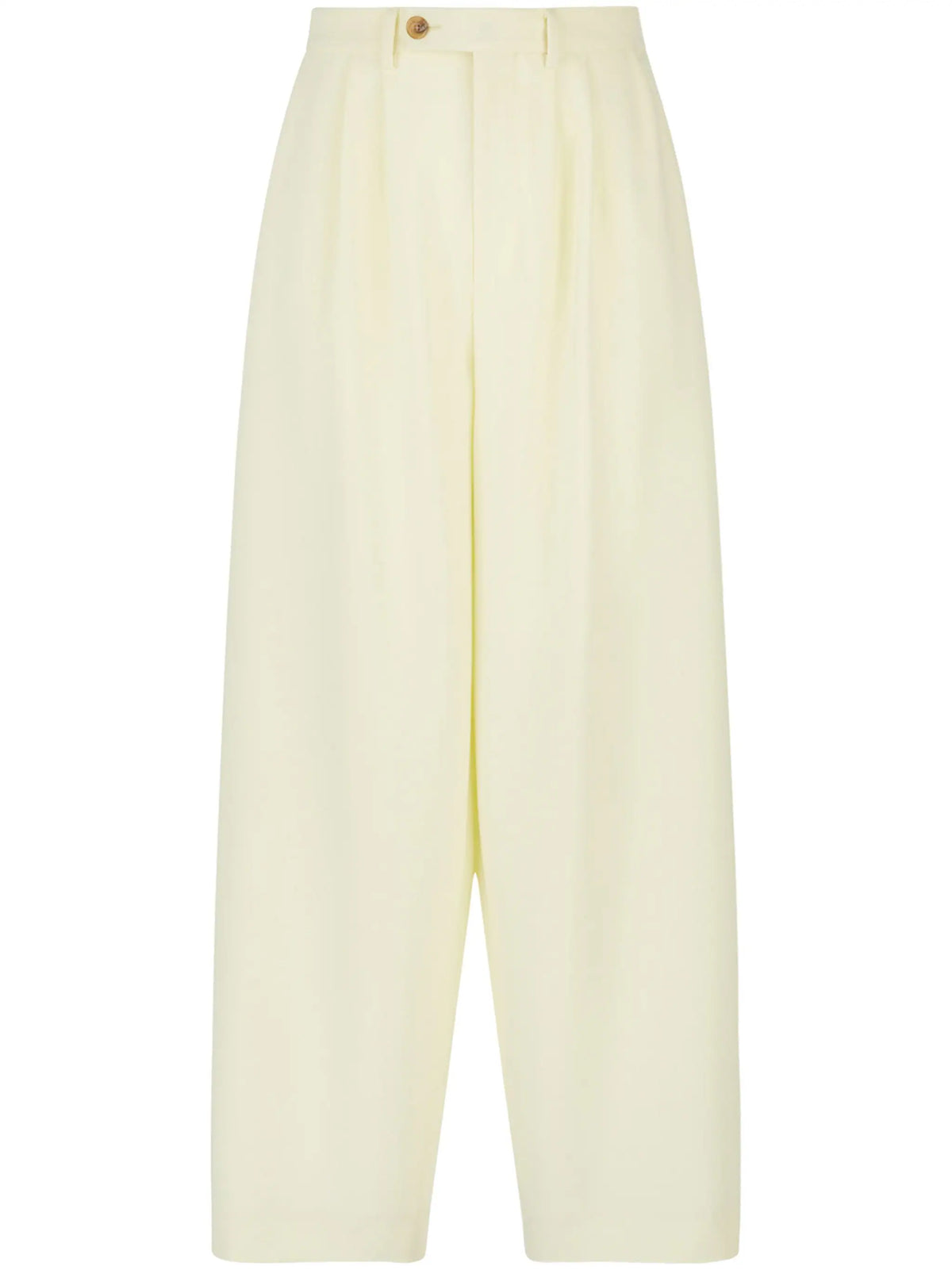 high-waist wide-leg trousers
