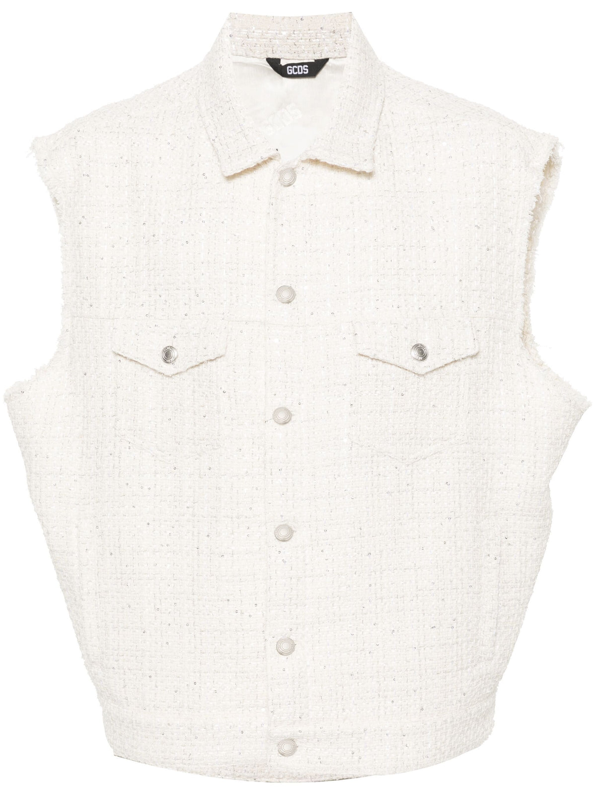 sequin embellished tweed gliet