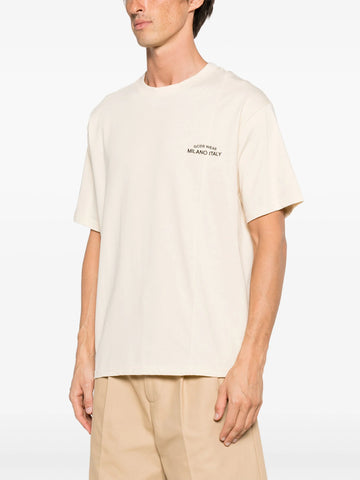 embroidered logo cotton T-shirt