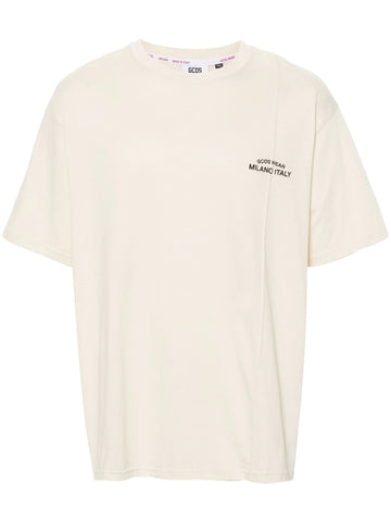 embroidered logo cotton T-shirt