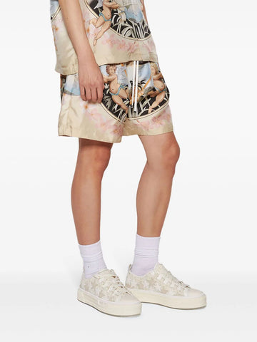 Stars Court Low panelled sneakers