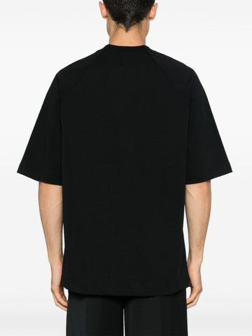 appliqué logo crew-neck T-shirt