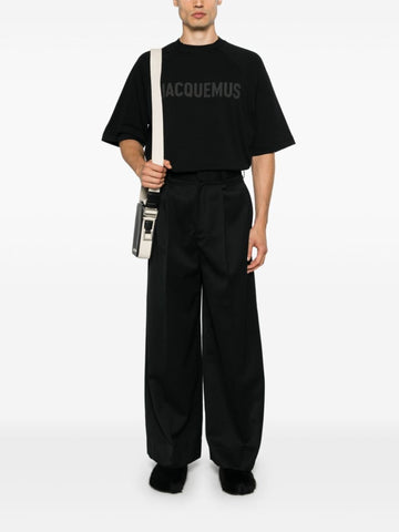 appliqué logo crew-neck T-shirt