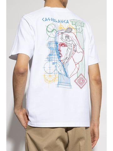 graphic-print cotton t-shirt