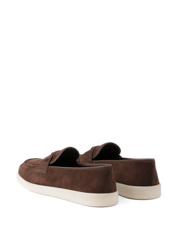 suede loafers