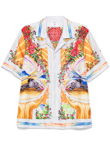 graphic print shirt