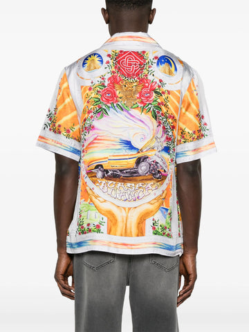 graphic print shirt
