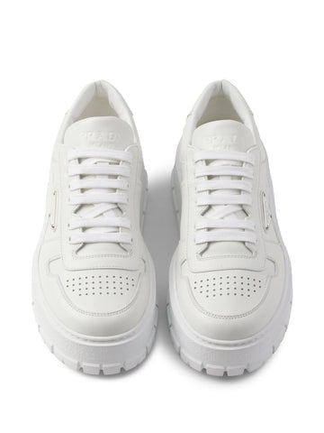 leather sneakers