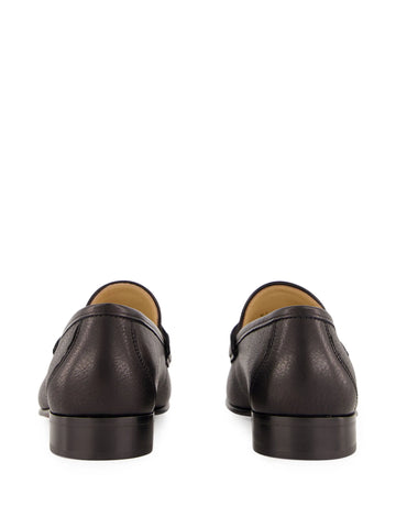 VLogo Signature leather loafers