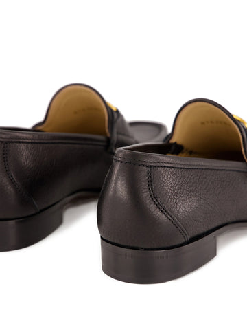 VLogo Signature leather loafers