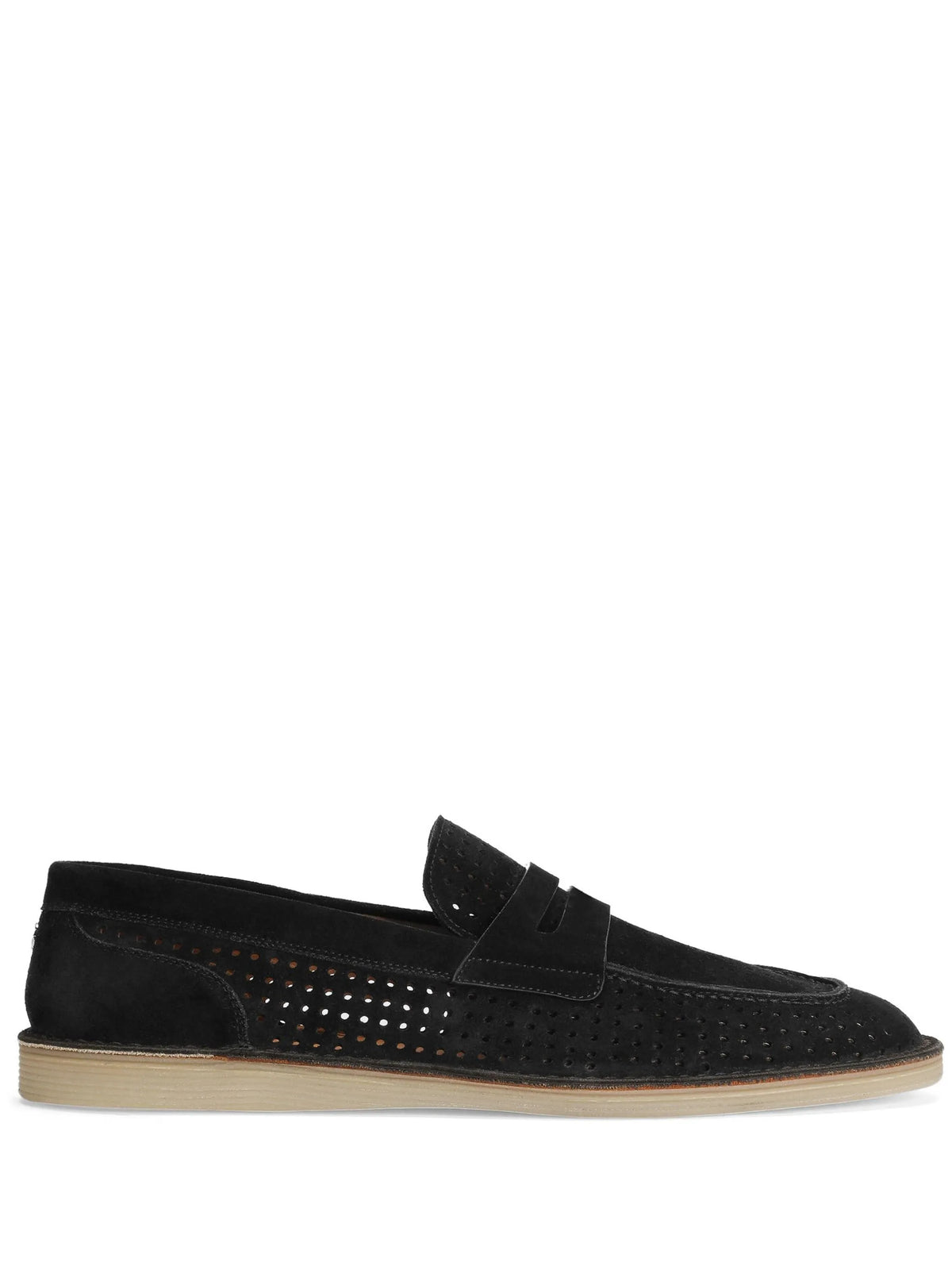 perforated loafers