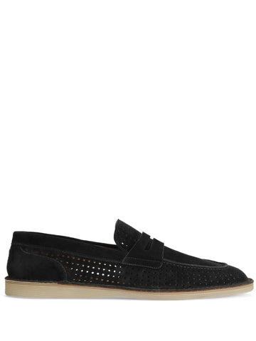 perforated loafers