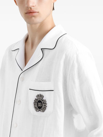 logo patch shirt