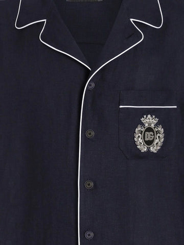 logo patch shirt