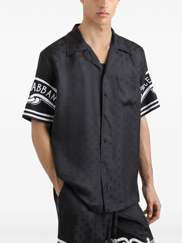 printed silk shirt