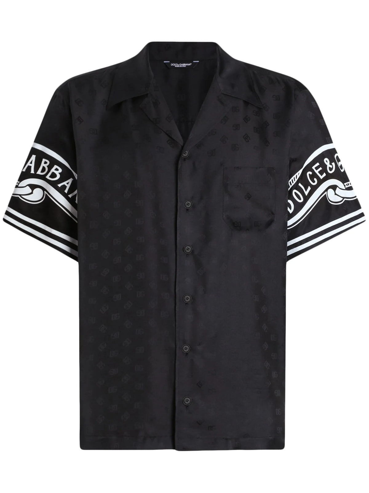 printed silk shirt