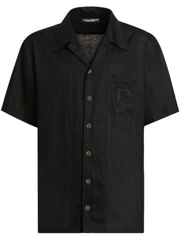 embroidered logo shirt