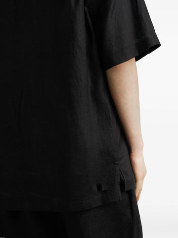 embroidered logo shirt