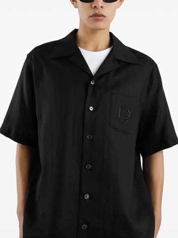 embroidered logo shirt