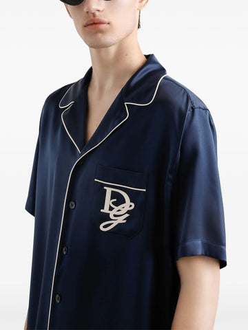 embroidered logo shirt