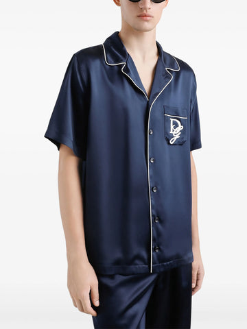 embroidered logo shirt