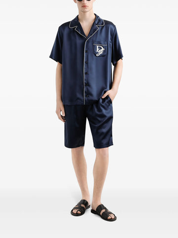 embroidered logo shirt