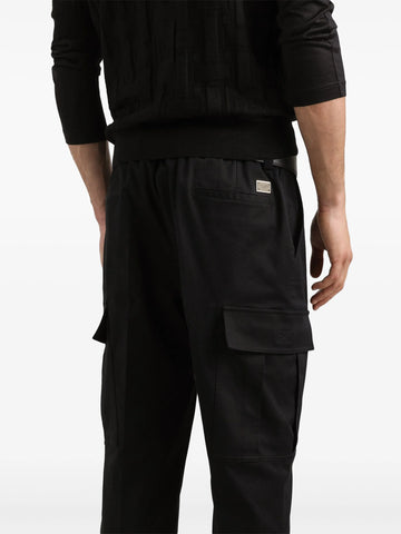 logo plaque cargo pants