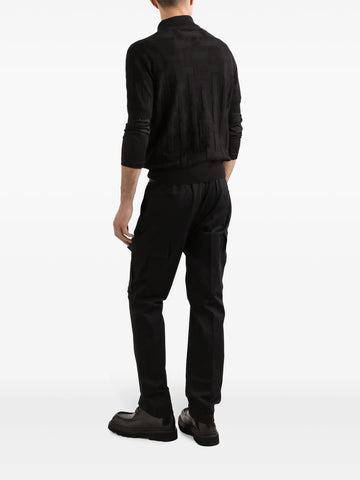 logo plaque cargo pants