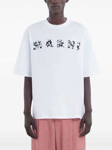 logo print T-shirt