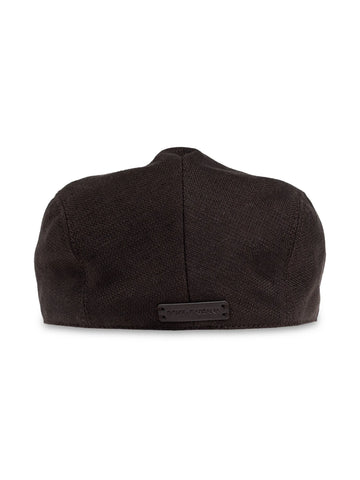 linen flat cap